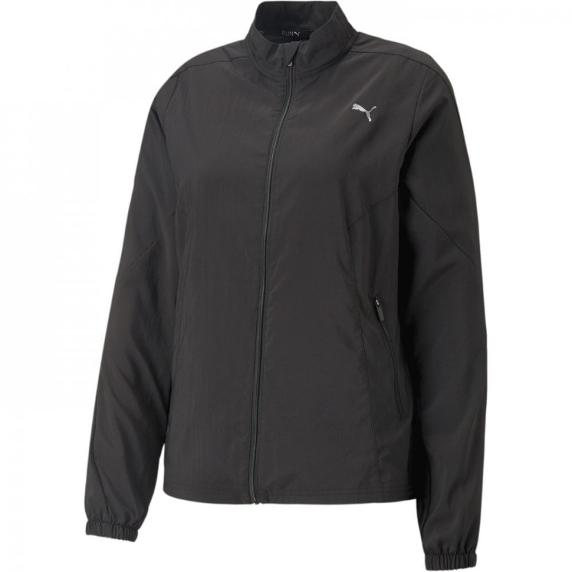 Puma Women's Woven Performance Running Jacket Puma Black