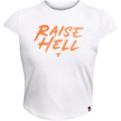 Under Armour Women's Short-Sleeve Performance Gym Top White