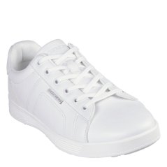 Skechers Cavell Court Classic Trainer Mens White/Red