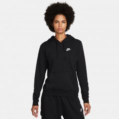 Nike Sportswear Essential Fleece Pullover dámská mikina Black/White