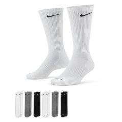 Nike Everyday Plus Cushioned Training Crew Socks (6 Pairs) Multi-Colour