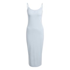 adidas ALL SZN Rib Fitted Midi Dress Wonder Blue