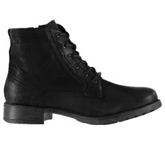 Linea Military Boots Black