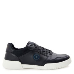 Lambretta Men's Reset Low-Top Trainers Blue