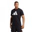 adidas Train Essentials Feelready Logo Training pánske tričko Black/White