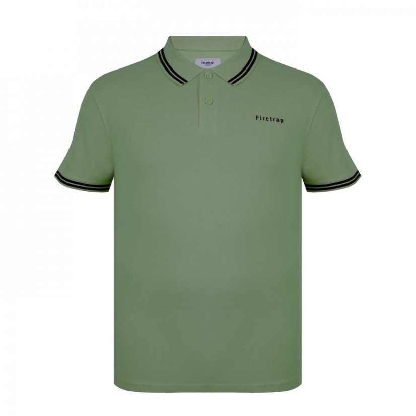 Firetrap Lazer Polo Shirt Mens Green