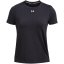Under Armour Women's Vanish Seamless Short-Sleeve Performance Gym Top Black/White