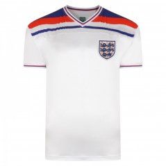 Score Draw England 1982 Home Shirt Adults White