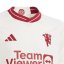 adidas Manchester United Third Shirt 2023 2024 Juniors Cloud White