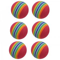 Slazenger Multicolored Practice Foam Balls Pack of 6