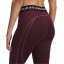 Under Armour Womens ColdGear® Textured Gym Legging Dark Maroon