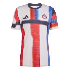 adidas Mens adidas Bayern Munich Pre-Match Shirt 25/26 Navy Blue/White