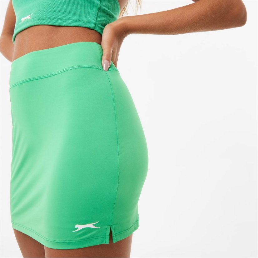 Slazenger Court Skort Womens Bright Green