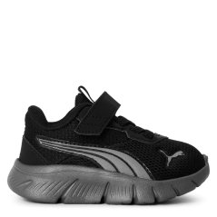 Puma Unisex Kids' Flexfocus Modn Low-Top Trainers Blk/Silv/Gry