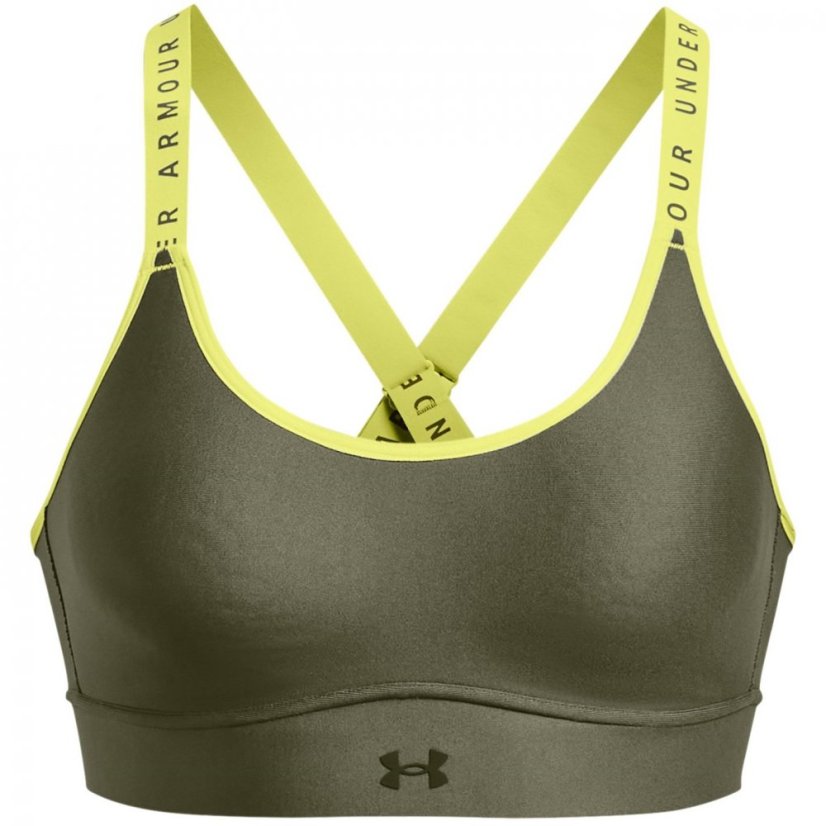 Under Armour Armour Infinity Mid Sports Bra Ladies Marine OD Green