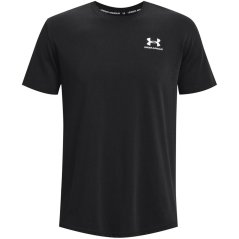 Under Armour Logo Embroidered Heavyweight pánské tričko Black