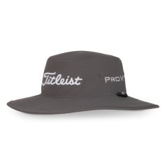 Titleist Tour Aussie Hat Adults Charcoal/White