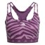 adidas Women's Hyperglam Medium Impact Sports Bra Multi colour