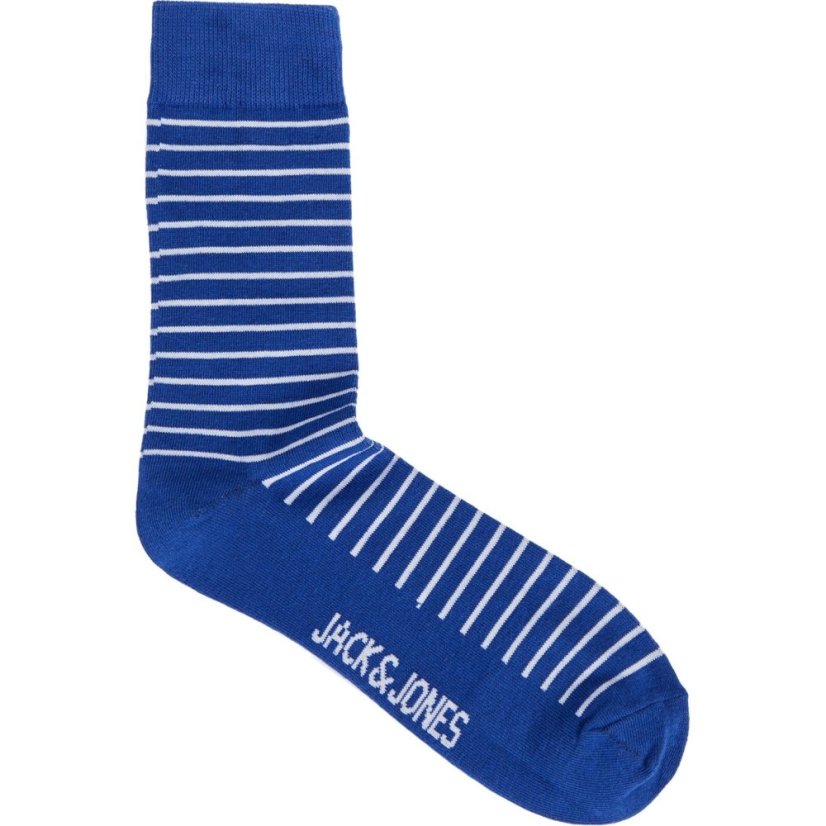 Jack and Jones Stripe Sock Mens Nautical Blue