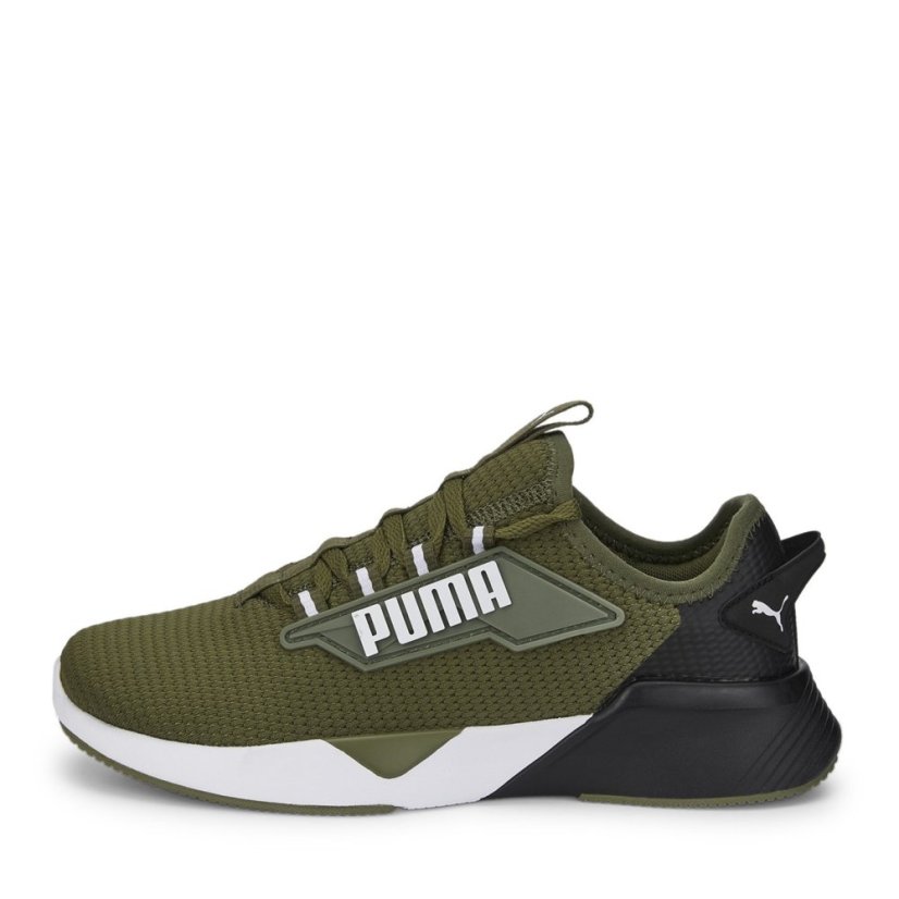 Puma Retaliate 2 Junior Boys Trainers Green/Black