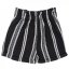 Firetrap Crepe Shorts Junior Girls Black Stripe