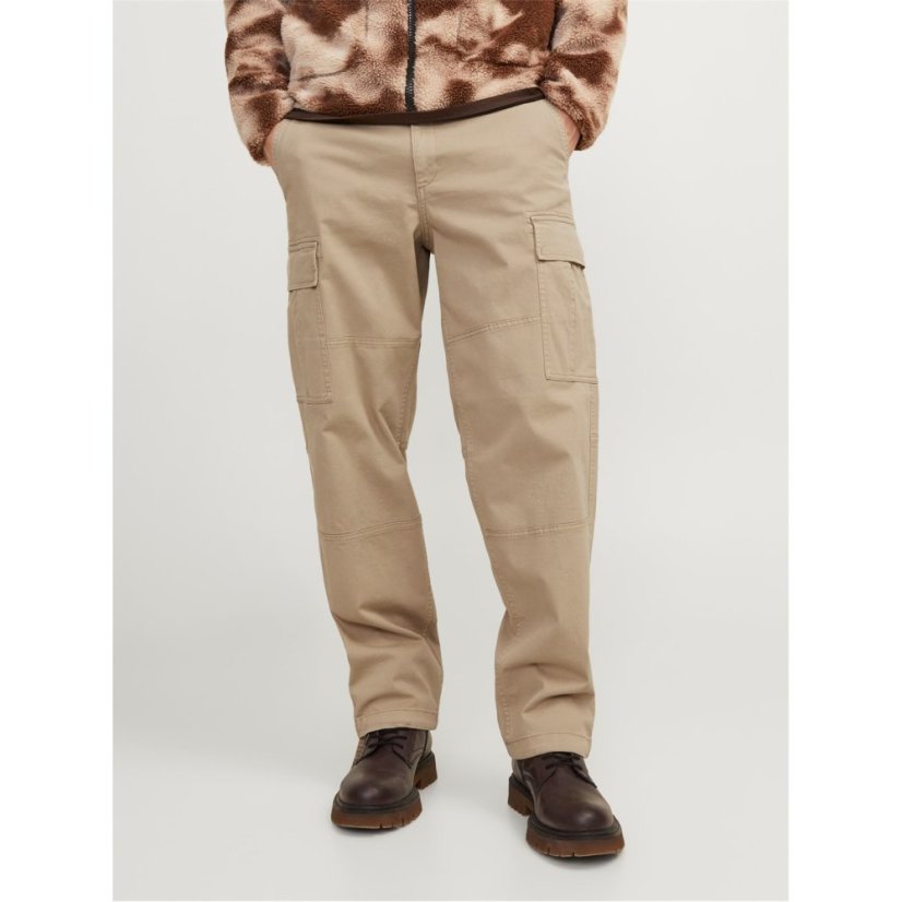 Jack and Jones Men's Junior Harlow Cargo Trousers Crockery