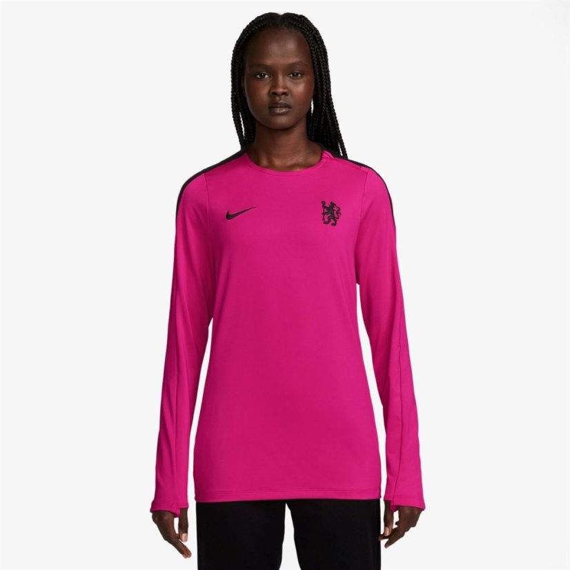 Nike Chelsea Strike Third Drill Top 2024 2025 Womens Pink