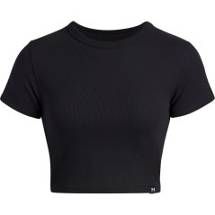 Under Armour Women's Rival Rib Crop Top Black
