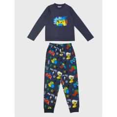 Star Kids' Cotton Long Sleeve Pyjama Sets Game