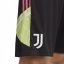 adidas Juventus Training Short Mens Black/Magenta