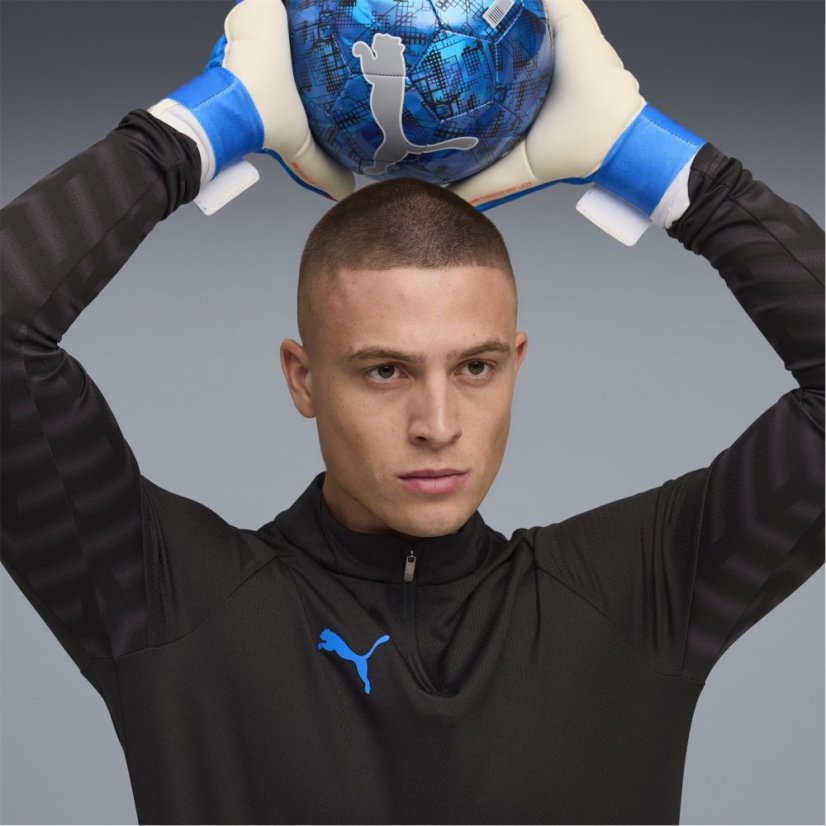 Puma Individual Cup Drill Top Adults Black/Blue