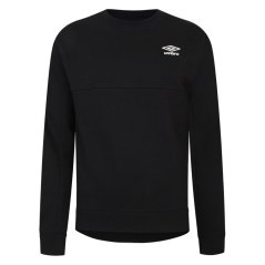 Umbro Pro Fleece Crew Sweatshirt Black