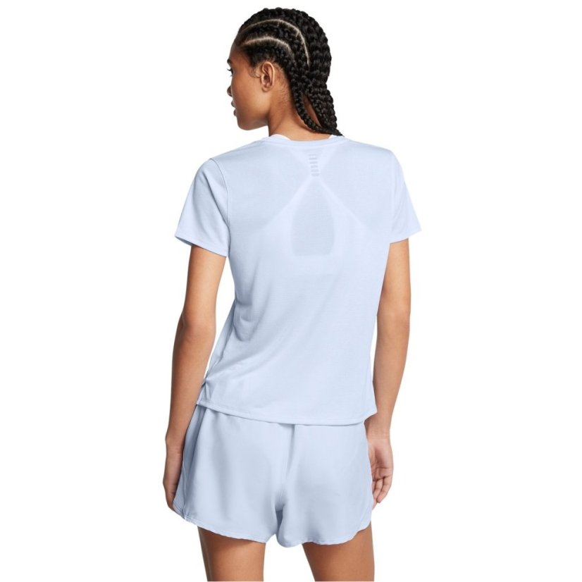 Under Armour UA Launch Short Sleeve Womens Nimbus Blue