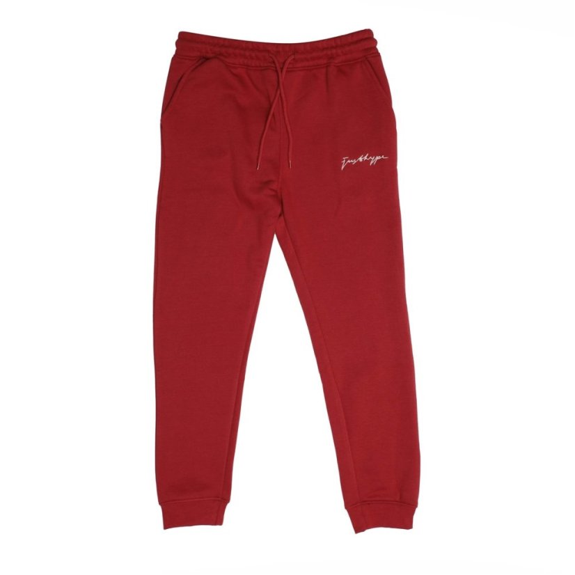 Hype Unisex Kids' Closed Hem Fleece Joggers Rust