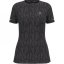 Karrimor Short Sleeve Polyester dámske tričko Black/AOP