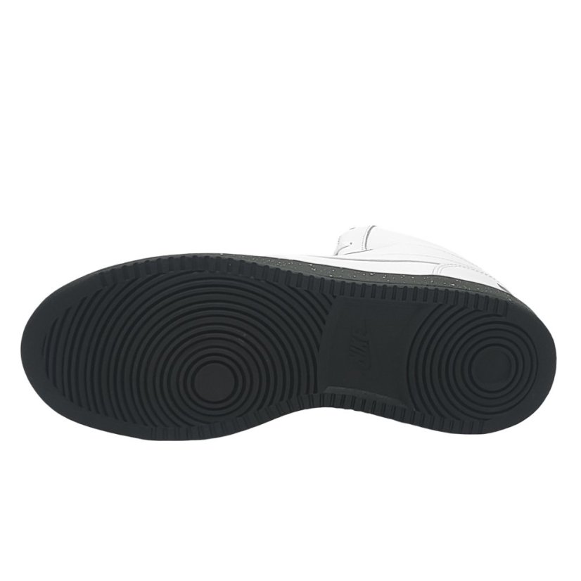 Nike Court Borough Mid Top Mens Trainers White/White