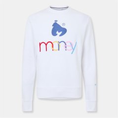 Money Unite Colour Crew White