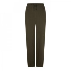 Reebok Women's Closed Hem Fleece Joggers Army Green
