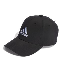 adidas Embroidered Logo Lightweight Baseball Cap Black/White