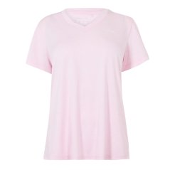 USA Pro The USA Pro Tech V Tee Ladies Light Pink