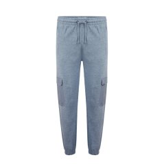 Firetrap Men's Hybrid Closed Hem Fleece Joggers Grey Marl