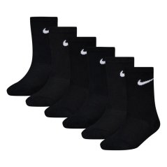Nike Mesh and Cushioned Crew Socks Black