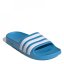 adidas Adilette Aqua Slides Junior Solblue/White