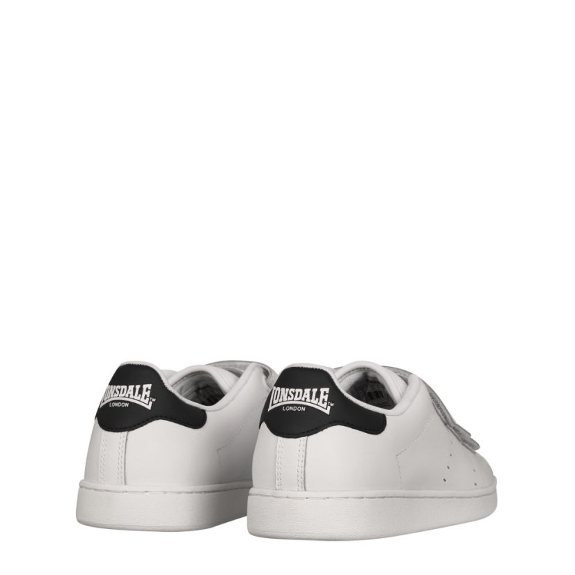 Lonsdale Leyton Trainers Mens White/Navy