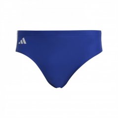 adidas 3 Stripe Swim Briefs Lucid Blue/Whte