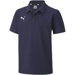 Puma Teamgoal 23 Short-Sleeve Polo Shirt Peacoat
