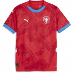 Puma Czech Republic Home Shirt 2024 Juniors Red