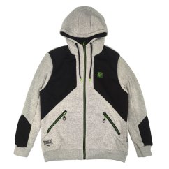 Everlast Premium Mock Zip pánská mikina Grey Marl