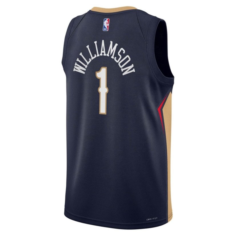 Nike New Orleans Pelicans Williamson #1 Jersey Blue