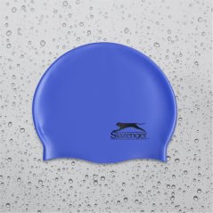 Slazenger Silicone Swimming Cap Juniors Royal